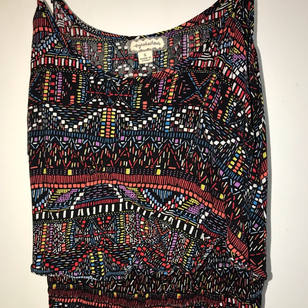 Printed casual dress